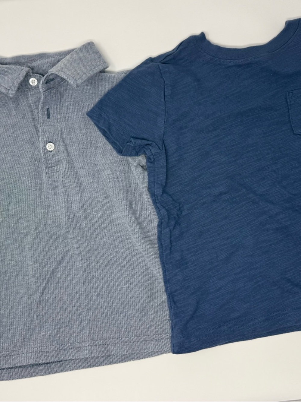 Janie and Jack 4T Bundle 2 shirts Polo Tee Blue